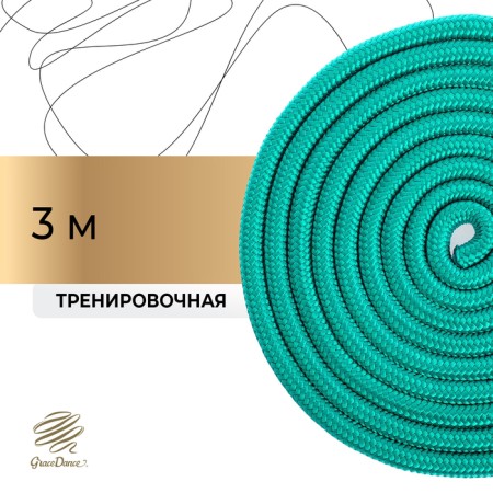 Crap for rhythmic gymnastics Grace Dance, 3 m, green color