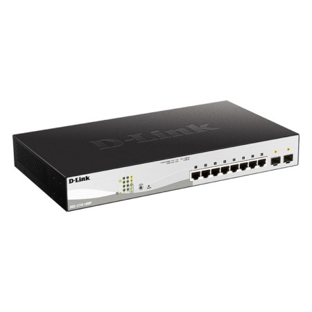 D-Link DGS-1210-10MP/F3A (L2) 8x1gbit/s 2SFP 8POE 130W customizer-1