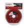 Disk diamond cutting scrap, Turbo, dry cut, 115 x 22 mm