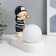 Souvenir Polystone Light "Baby in a black cap, with a gold bubble at the ball" 16.5x8x16 cm
