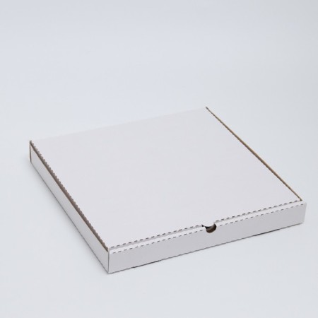 Pizza box, white, 36 x 36 x 4 cm