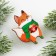 Icon in the box "fox", 5 x 4 cm