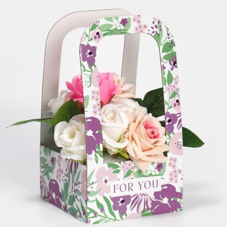 Flowers Corps "Only For You", 12 × 12 × 22 cm