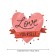 Tables on the table “Love yourself”, round, oxford, elastic band, size 140x140 cm, diameter 105-120 cm
