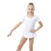 A swimsuit for gymnastics and dancing Grace Dance, p. 32, white color