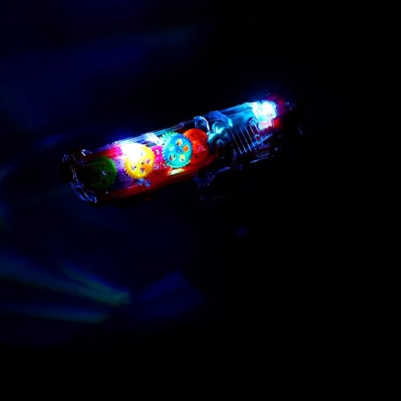 Pistol "Techno", with rotating gears, light, sound-6
