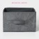 Stellid box for storing the shares "Ney", 29 × 29 × 18 cm, color gray color