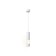 Suspended lamp with a replaceable lamp Ambrella Light, Techno, TN5106, GU10, white color