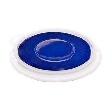 Finger -based paint, water -based, with a sponge, blue