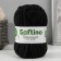 Knitted yarn 100% cotton "lentino mini" 100 g 40 m color 09 coal-black