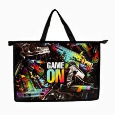 Folder with A4 handles, 335 x 235 x 55 mm, plastic, pens, Calligrata Game on