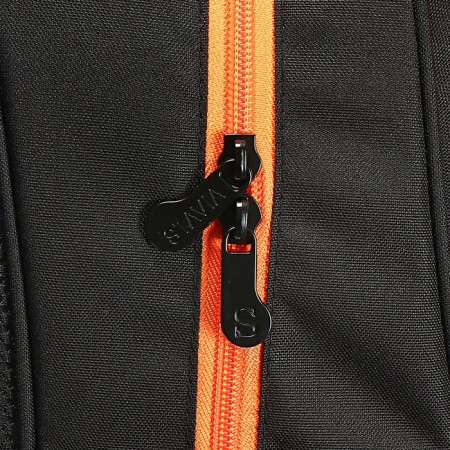 School backpack, 40 x 33 x 19 cm, ergonomic back, Stavia "capybara", black/orange-9