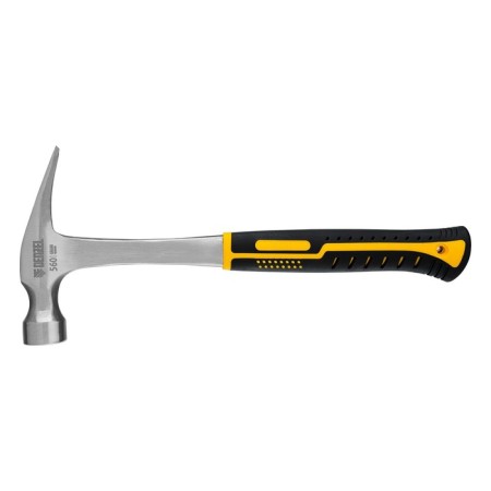 Denzel 10424 gvo hammer, all-metal, two-component handle, 560 g-2