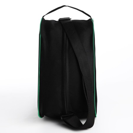 Bag for roller skates, 40x32x20 cm, black with green-2