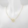 Assorted Pendant Cupid, Color Gold, 45cm