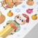 Interior color sticker "Lazy New Year" 30x40 cm