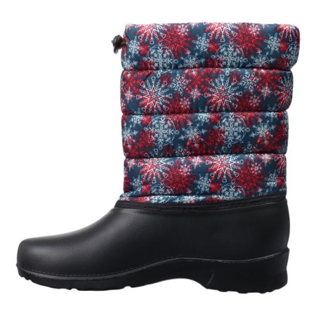 Combined boots with a latch, artificial fur, size 40, color mix-16