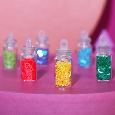 Set of sequins for nail decor Beauty Winter, 12 colors-3