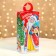 New Year. Gift box New Year's surprise "Classic" with animation 11 x 6 x 21 cm.
