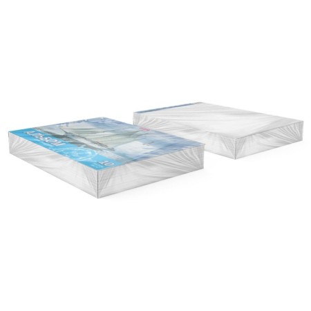 A4, 10 sheet watercolor album, block 180 g/m², on glue, Erich Krause "Walk", Extra White, Hard Subway-2