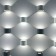 Elektrostandard lamp, 7 watts, LED, 4000K, 470 LM, IP54, wall, Techno 1518 Led White