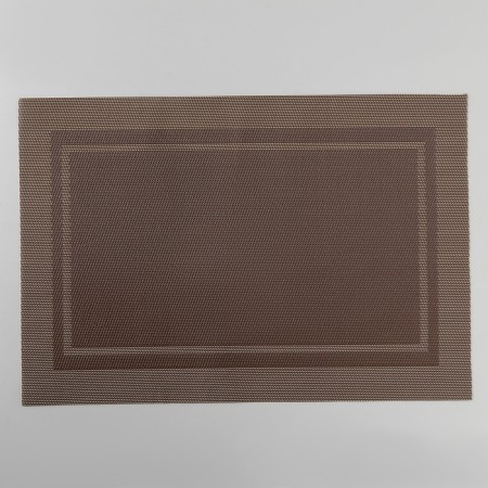 Serving napkin on the table "Window", 45 × 30 cm, color light brown-1