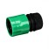 Connector, 1/2 "(12 mm), fast-fast connection, pp-plastic, mix, Greengo