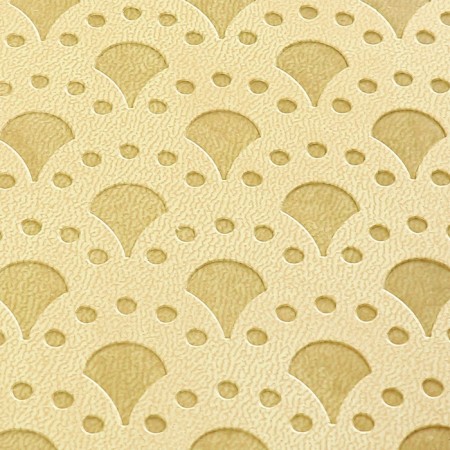The diary is low, A6 format, 100 sheets, cage, beige leatherette cover, elastic band 10710-1