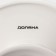 Cake for cakes and desserts Porcelain shares "Gloria", D = 16.5 cm, white color