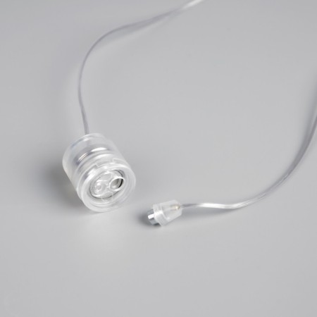 LED coat "Crescent" 60 cm, batteries, glow of multi (RGB)-4