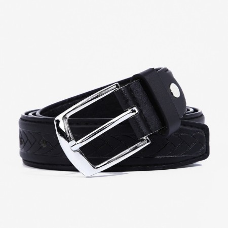 Building belt, width 2.5 cm, screw, buckle metal, black color