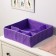 Organizer Textile, folding, 40 × 40 × 13 cm, color mix
