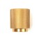 Handle button Cappio PK330, D = 30 mm, color gold