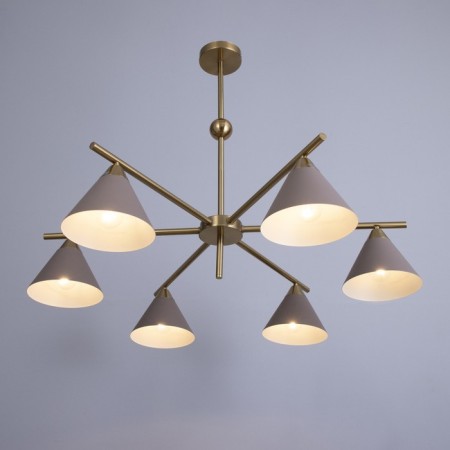 Caus "Flint" 6he27 40W coffee 86x86x50cm-1