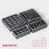 A set of storage boxes “Grange”, 4 pcs, 33 × 32 × 10 cm, 31 × 15.5 × 10 cm, 29 × 14 × 10 cm