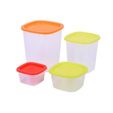 A set of plastic containers Oursson, 0.23/0.5/1.0/2.0 l, 4 pcs