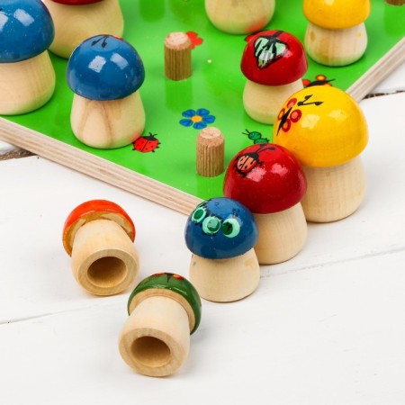 Mushrooms "Mushrooms in the meadow", 15 pcs.-1
