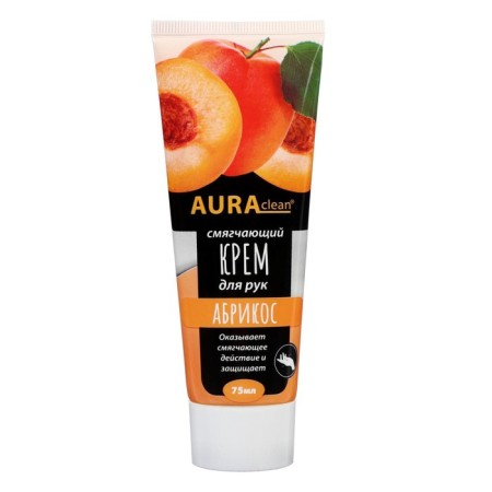 Hand cream "Aura", softening, apricot, 75 ml-2