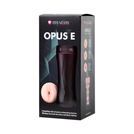 Masturbator Mystim Opus E Vagina, TPE, bodily, 21.5 cm-7