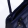 Bag Female Tout with zipper, blue color