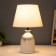 Ganna's table lamp E14 40W white 22.5x22.5x34cm Risalux