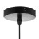 Lamp Bayerlux 1249/1bk E27 40W Black 29.5x29.5x32-132 cm