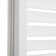Radiator PVC grate, 600 x 1200 mm, white