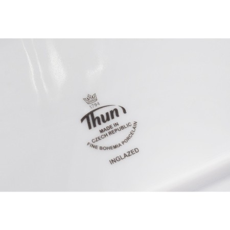 Oval Rose dish, Blue Rose decor, 32 cm-1