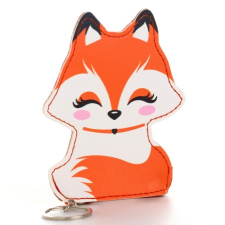 Children's wallet "Cute foxes", 8*11 cm-3