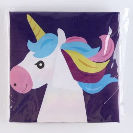 Application with pompom "Unicorn" size - 20 × 20 cm, glue 30 ml-7