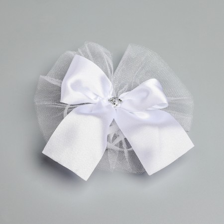 Set on the car "Guest" elite tape with an angle on the hood, 4 bow to pens, white-1