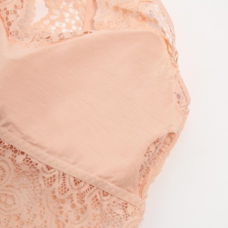 Female set (top, panties) Pink color, size 42-44-3