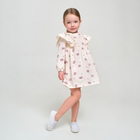 Платье детское KAFTAN "Dream" р.34 (122-128), бежевый-1