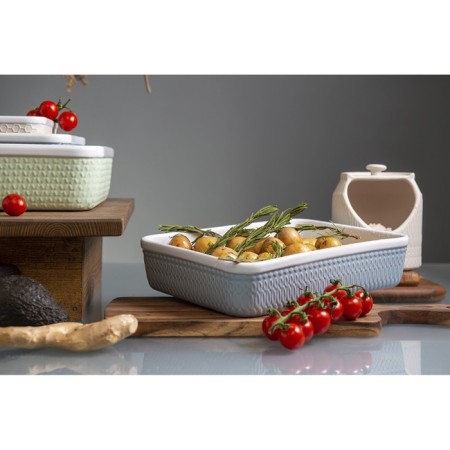 Liberty Jones Marshmallow baking dish, size 28.5x21 cm, blue color-1